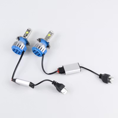 TURBO Lampu Depan Mobil Headlamp LED SMD H4 Cool White 2 PCS - T1 - White — gambar 4