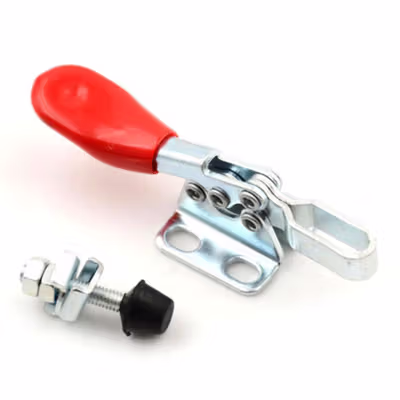 DA LI SHI Penjepit Kayu Quick Release Push Pull Toggle 1 PCS - GH-201 - Silver — gambar 4