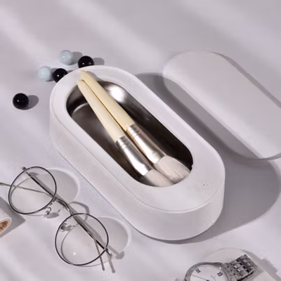 EraClean Mesin Pembersih Perhiasan Ultrasonic Sterilizer Box 270ml 15W - GA01 - White — gambar 4