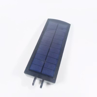 Alloet Lampu Dinding Solar Sensor Gerak Outdoor Cool White 50 LED - LE66 - Black — gambar 4