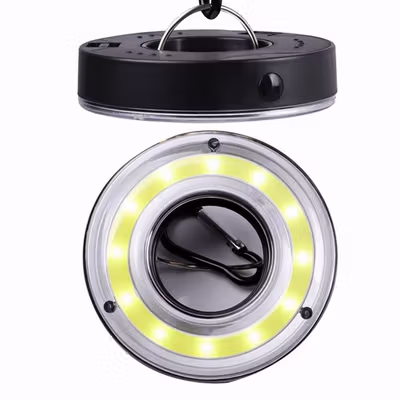 TaffLED Lampu Camping Tenda gantung Waterproof Emergency 120 Lumens - G198 - Black — gambar 4