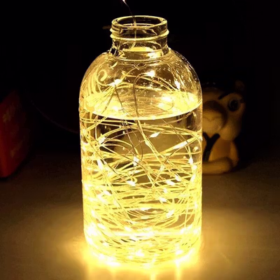 OKAL Lampu Hias String Lights Fairy Battery Box Waterproof 100 LED 10M - G3 - Warm White — gambar 4