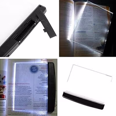 TaffLED Lampu Baca LED Flat Panel Reading Lamp Cool White 6000K 1W - EF168 - Black — gambar 4
