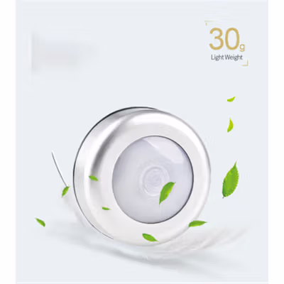 SEACAT Lampu Dinding Hias Rumah Mini Multifungsi Easy Touch Cool White - YJ-903-6 - White — gambar 4