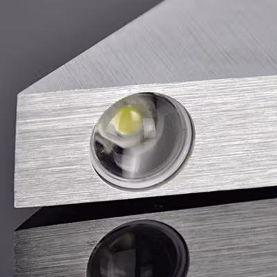 TaffLED Lampu Dinding Hias Rumah LED Modern Triangle Aluminium 3W - ABD-3W-SJX - Warm White — gambar 4
