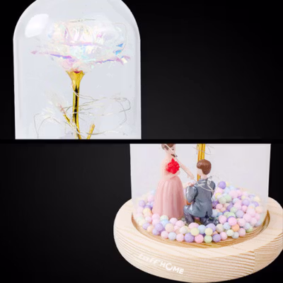 TaffHOME Lampu Hias LED Galaksi Beauty and The Beast RGB 1 PCS - MSFRG-003 - White — gambar 4