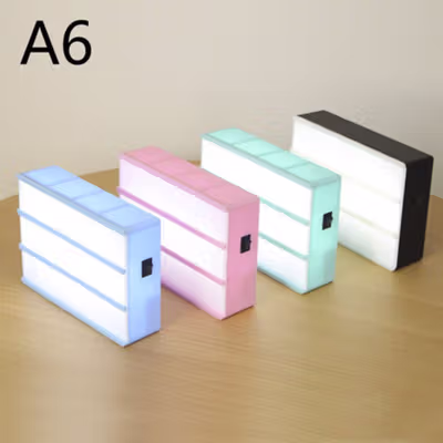 Tonewan Lampu Display Letter LED Cinema Light Decoration Box A6 - N1618 - Black — gambar 4