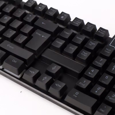 LDKai Gaming Keyboard LED with Mouse - 832 - Black — gambar 4