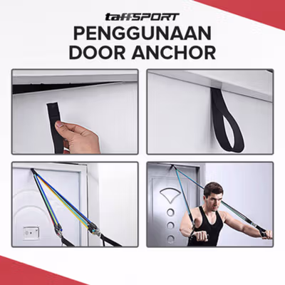 TaffSPORT Tali Stretching Pilates Tube Yoga You Can Do It 11 Set - R11 - No Color — gambar 4