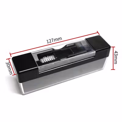 OPULA Sikat Carbon Fiber Brush Pembersih CD Vinyl Turntable - L4 - Black — gambar 4
