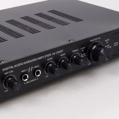 Sunbuck Audio Bluetooth 5.0 Amplifier 5 CH Remote 2000W - AV-298BT - Black — gambar 4