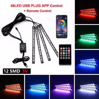TaffLED Lampu LED Strip Outdoor DIY Flexible APP Control RGB 10W - AP-2 - Multi-Color — gambar 4