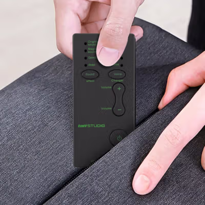 TaffSTUDIO Alat Pengubah Suara Voice Changer Mini Portable - AE19 - Black — gambar 4