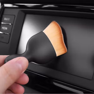 ATO Kuas Pembersih Interior Mobil Dust Removal Brush - MQ1 - Black — gambar 4