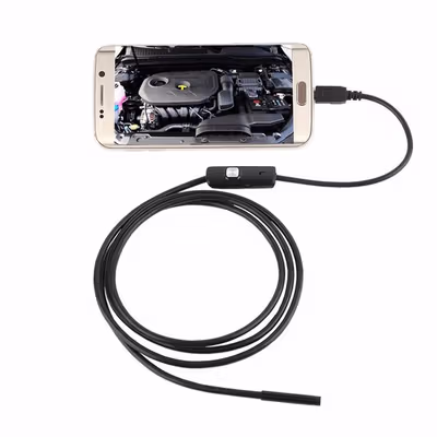 TaffOmicron Kamera Endoskopi Borescope Android USB Waterproof - TES-EN-AN97 - Black — gambar 4