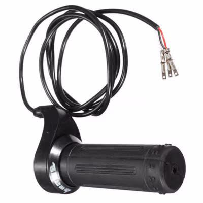 VITA Speed Grip Setang Gas Skuter Listrik Wire Twist Throttle - T113 - Black — gambar 4