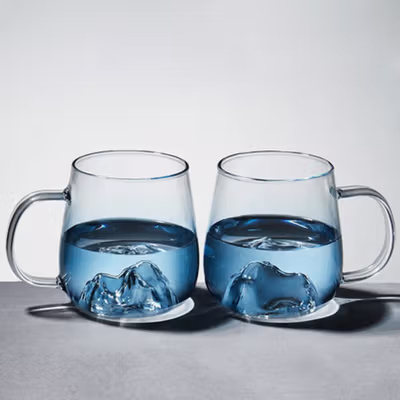 LENG SHUI HU Teko Pitcher Teh Jus Borosilicate Glass 1.8L with 2 Cup - YS-6338 - Transparent — gambar 4