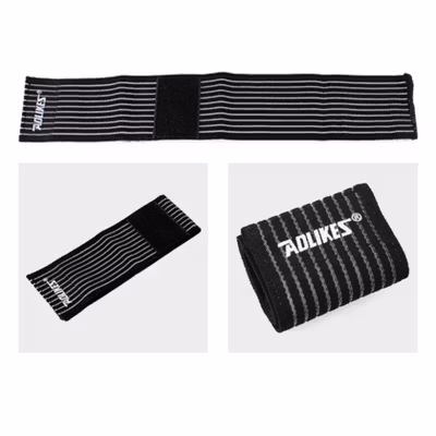 AOLIKES Pelindung Pergelangan Tangan Support Fitness Olahraga - 1526 - Black — gambar 4