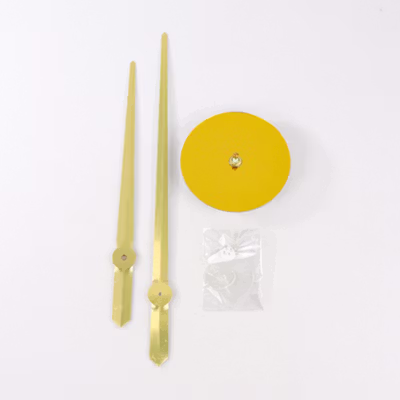 TaffHOME Jam Dinding Bulat DIY Quartz Giant Wall Clock 90-100cm - S031 - Golden — gambar 4