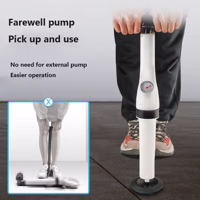 Auger Alat Sedot WC Pompa Tembak Saluran Wastafel Plunger 3in1 - PPT-SW00 - White — gambar 4