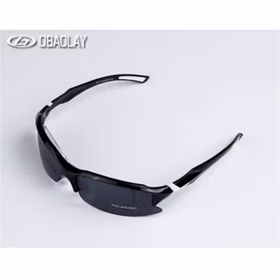OBAOLAY Kacamata Sepeda Polarized Sunglasses UV400 - SP0879 - Black — gambar 4