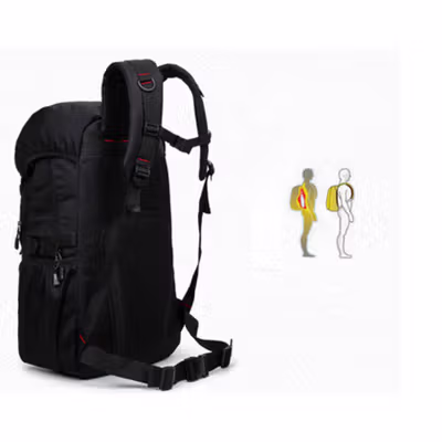 Fengshang Tas Gunung Outdoor Waterproof - NH15Y - Black — gambar 4