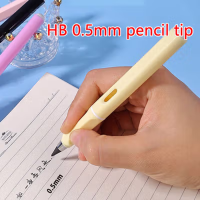 DotDing Pensil Tanpa Batas Abadi Eternal Pencil - H215 - Blue — gambar 4