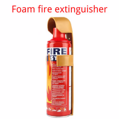 FIRESTOP Pemadam Api Busa Mini Fire Extinguisher Foam Portable 500ml - P110 - Red — gambar 4