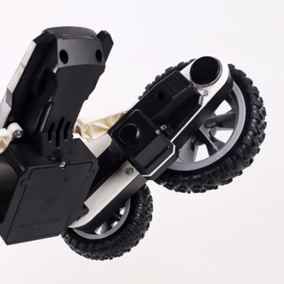 Vortex Remote Control Stunt Car LED 360 Degree Flip 4WD 2.4G - 838A - Black — gambar 4