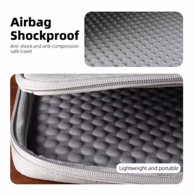 ENF Sleeve Macbook Handbag Shockproof 15.4 Inch - ENF15 - Black — gambar 4