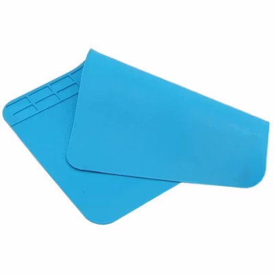 DUETECH Alas Matras Solder Silikon Soldering Heat Resistant 30x20cm - DFUT001 - Blue — gambar 4