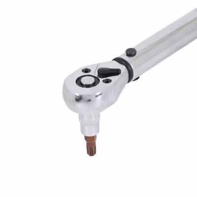 Benkai Set Kunci Ratchet Torque Wrench 2-24N.m 15 PCS - B2-24 - Silver — gambar 4