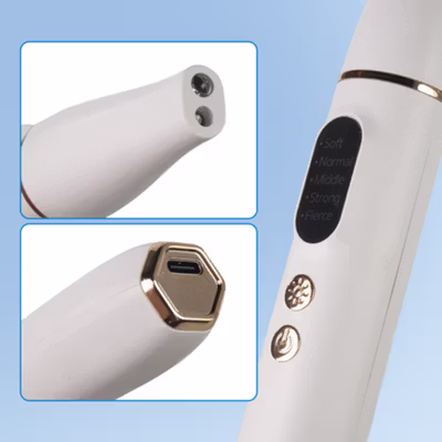 YUKU Pembersih Karang Plak Gigi Ultrasonic Dental Calculus Electric - GS5 - White — gambar 4