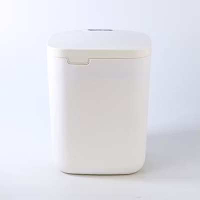 KIMD Tempat Sampah Smart Trash Motion Sensor 16L Versi Baterai - 599 - White — gambar 4