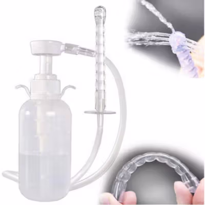 CLN Vaginal Irrigator Gynecological Douche Private Parts Wash 300 ml - CLN-300 - White — gambar 4