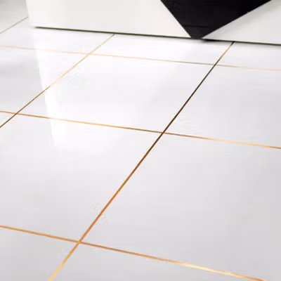 SOLEDI Lakban Sticker Dekorasi Ruangan Floor Strip 50M 5mm - CX910 - Golden — gambar 4
