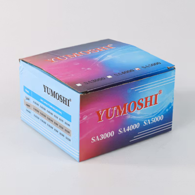 YUMOSHI Reel Pancing Spinning Fishing Reel 5.5:1 SA Series SA5000 - Silver Blue — gambar 4
