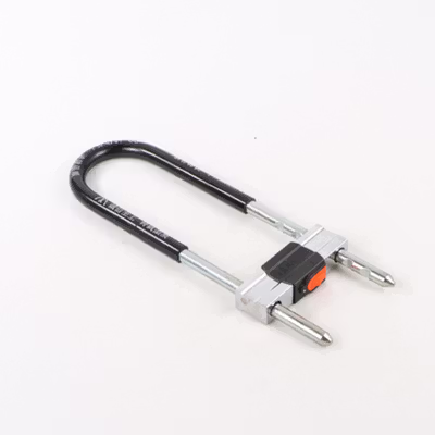 LIANGSHAN HAOHAN Kunci Gembok Sepeda U Lock Baja Tebal 10mm 33.5cm - GU90 - Black — gambar 4