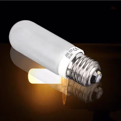 JDD Lampu Modeling Photography Flash Lights LED E27 150W Warm White - jD01 - White — gambar 4