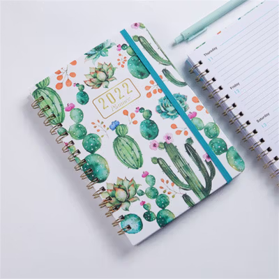 Vichouse Buku Catatan Jurnal Diary Notebook Hard Cover - DJ65 - Green — gambar 4