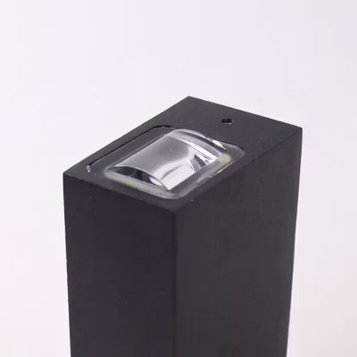 TaffLED Lampu Hias Dinding Outdoor Dual Beam IP65 Warm White 3000K 6W - HXS-4-7W - Black — gambar 4
