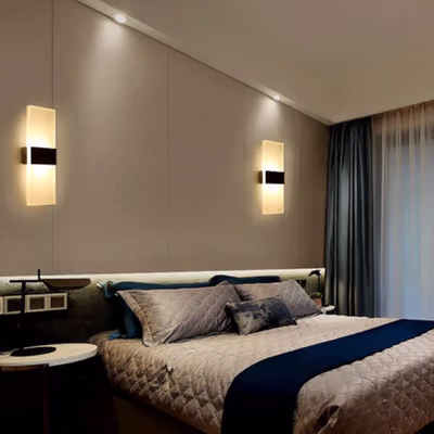 TaffLED Lampu Dinding Hias Rumah LED Corridor Warm White 3000K 6W - F0011 - Golden — gambar 4
