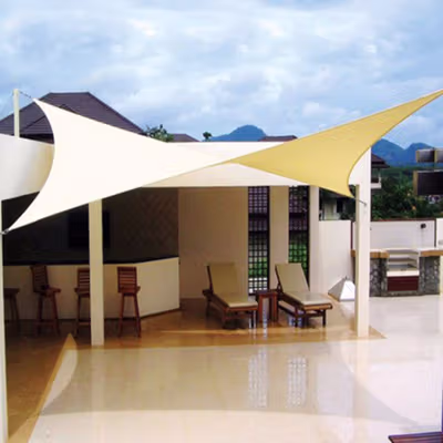 InFree Peralatan Tenda Kanopi Rigging Sunshade - CB301 - Silver — gambar 4