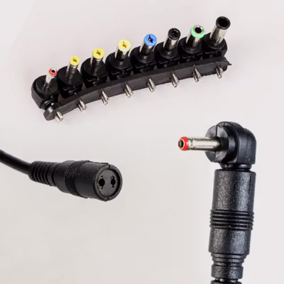 Adaptor Power Supply Converter AC to DC 12-24V 4.5A Laptop 8 Plug - AYD-96W - Black — gambar 4