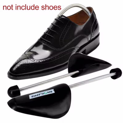 TaffHOME Perawatan Penyangga Catokan Sepatu Plastic Shoe Tree 2 PCS - HX-SPW - Black — gambar 4