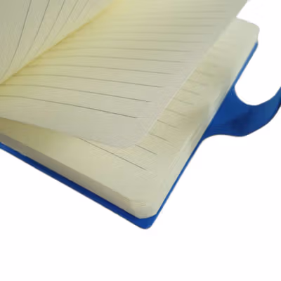 FCMY Buku Catatan Harian Notebook Diary Jurnal Cover Kulit - FM100 - Dark Blue — gambar 4