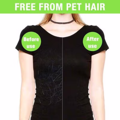 Besmon Pembersih Bulu Hewan Silikon Hair Removal Washable - B-70 - Green — gambar 4