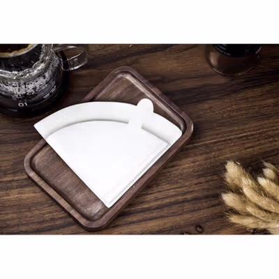 One Two Cups Kertas Saringan Kopi Filter Paper V60 1-2 Cups 100 PCS - V01 - White — gambar 4