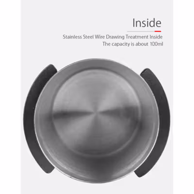 Coffee Talk Dosing Cup Portafilter Espresso Machine Stainless 51-53mm - YXA046 - Silver — gambar 4
