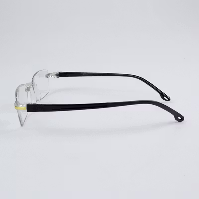 BELMON Kacamata Baca Frameless Anti Blue Light Reading Plus 1 - 641 - Black Gold — gambar 4